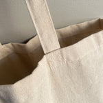 Wiild Swimwear stor beige tote bag