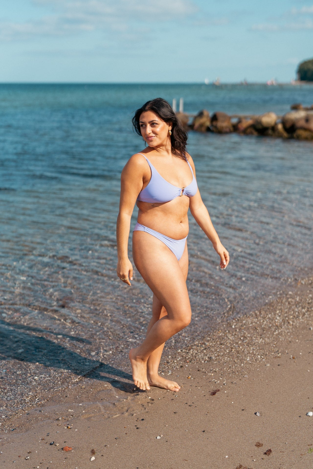 Wiild Swimwear purple bikini bottom for women