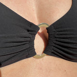 Victoria Triangle bikini top - Sort