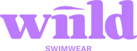 Wiild Swimwear logo lilla